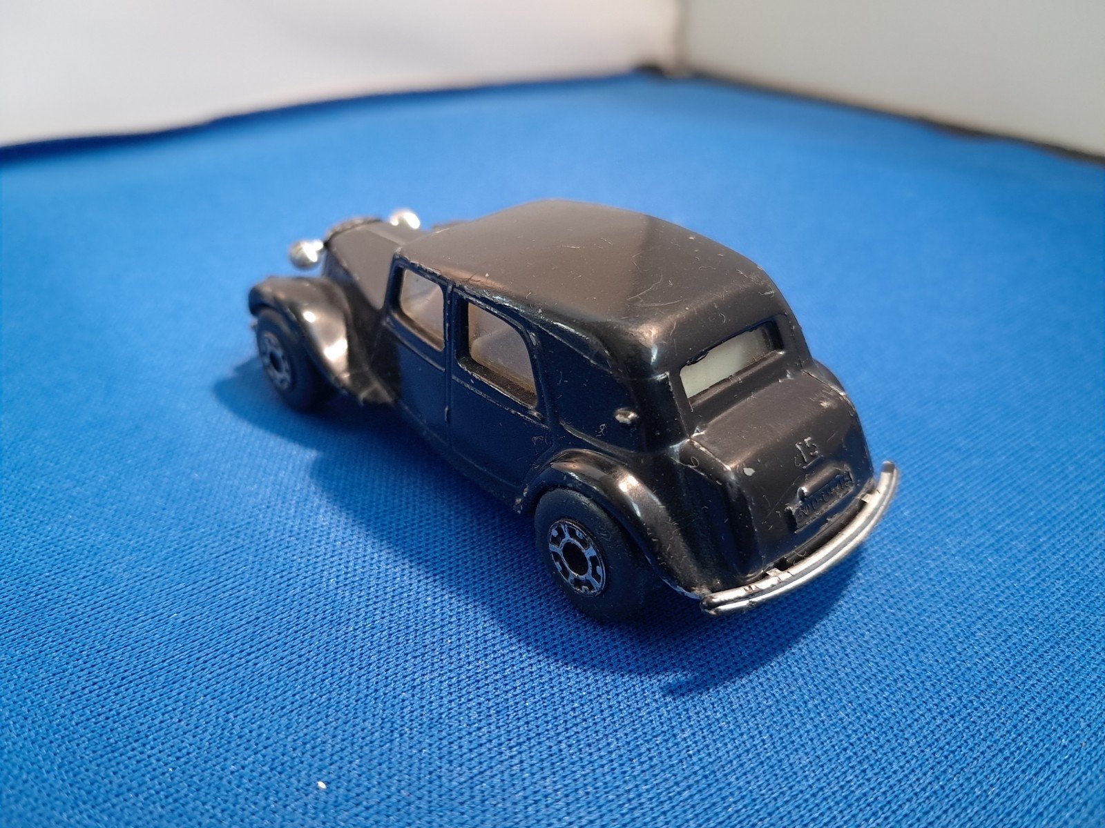 Matchbox Citroën 15 CV - Zwart, Overige merken, Gebruikt, 1:50 of kleiner, Auto