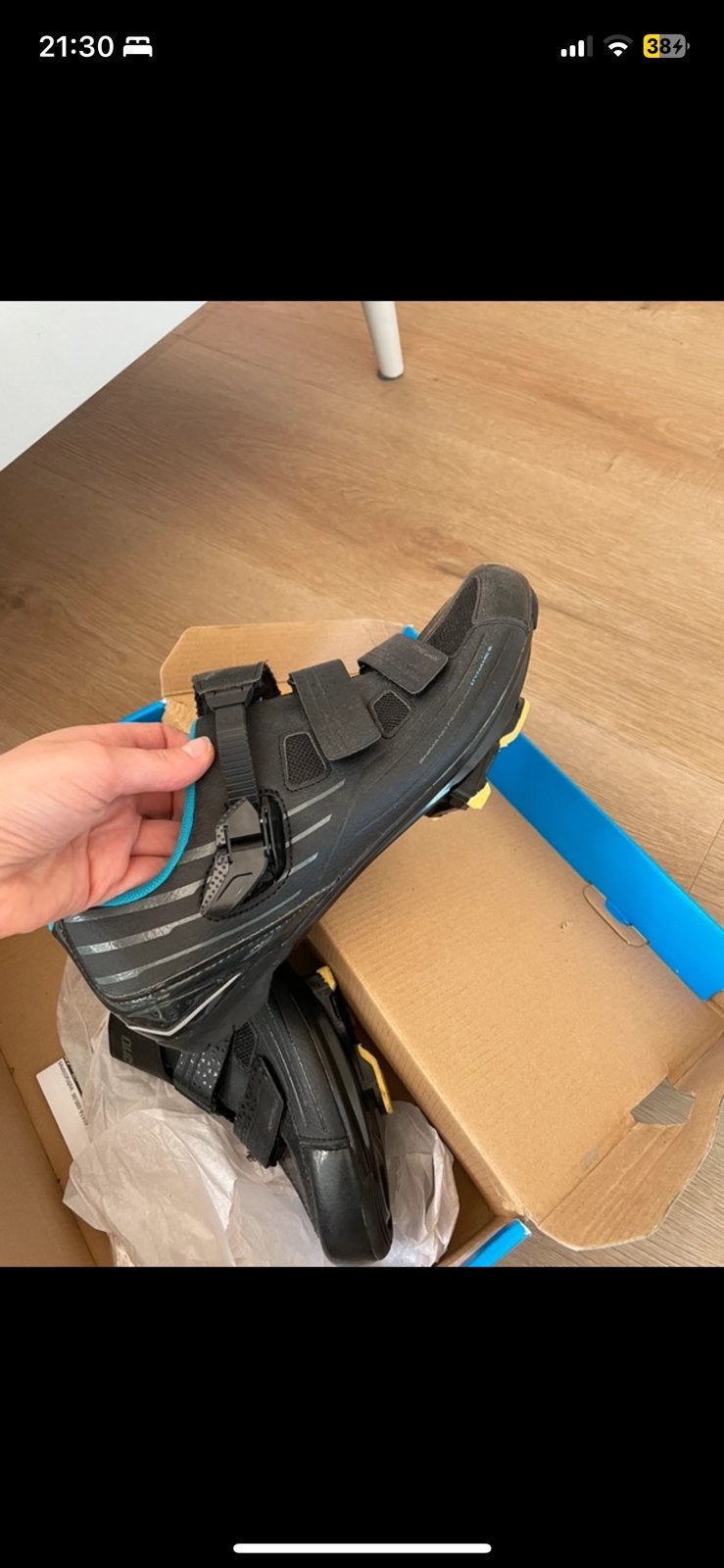 Fietsschoenen Shimano; zwart; maat 44, Sport en Fitness, Ophalen of Verzenden, Zo goed als nieuw