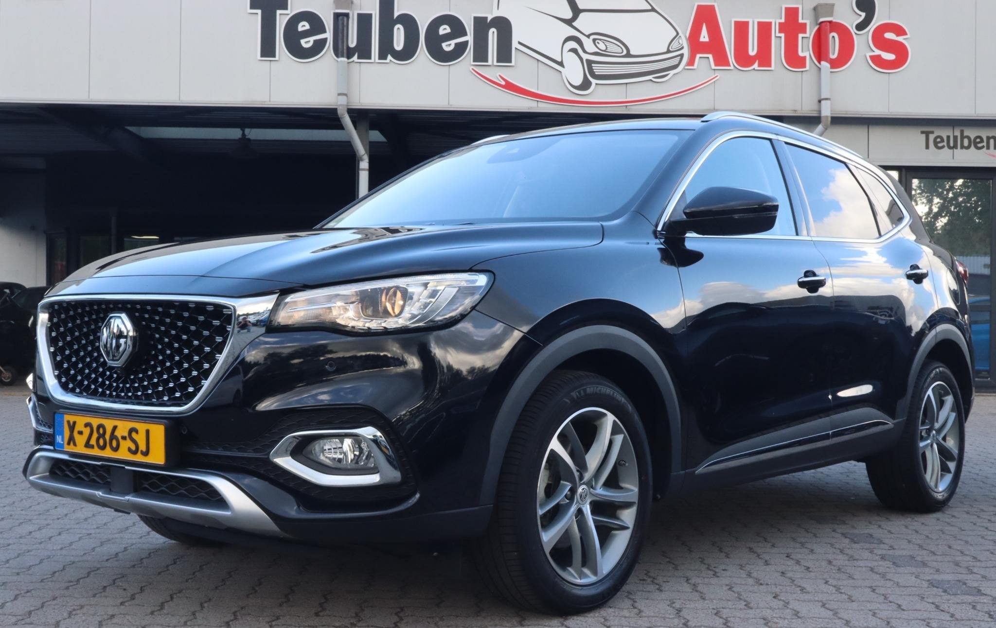 MG EHS 1.5 TGDI Comfort PHEV | Leder interieur | Adaptive cr, Auto's, Gebruikt, Euro 6, 258 pk, Zwart