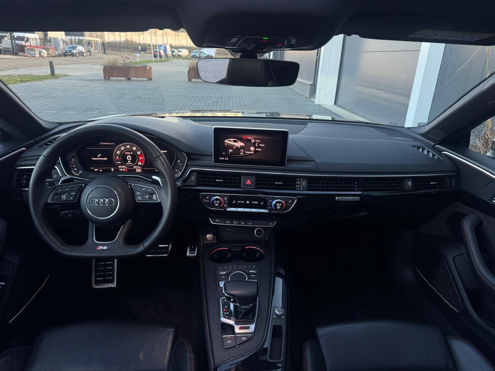 Audi RS5 Sportback 2.9 TFSI RS 5 quattro FULL PANO|LEDER|CLI, Automaat, Gebruikt, Zwart, Met garantie (alle)