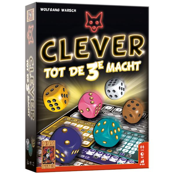 Clever Tot De 3e Macht 999 Games Dobbelspel Nieuw, 999 Games, Nieuw, Ophalen of Verzenden, Vijf spelers of meer