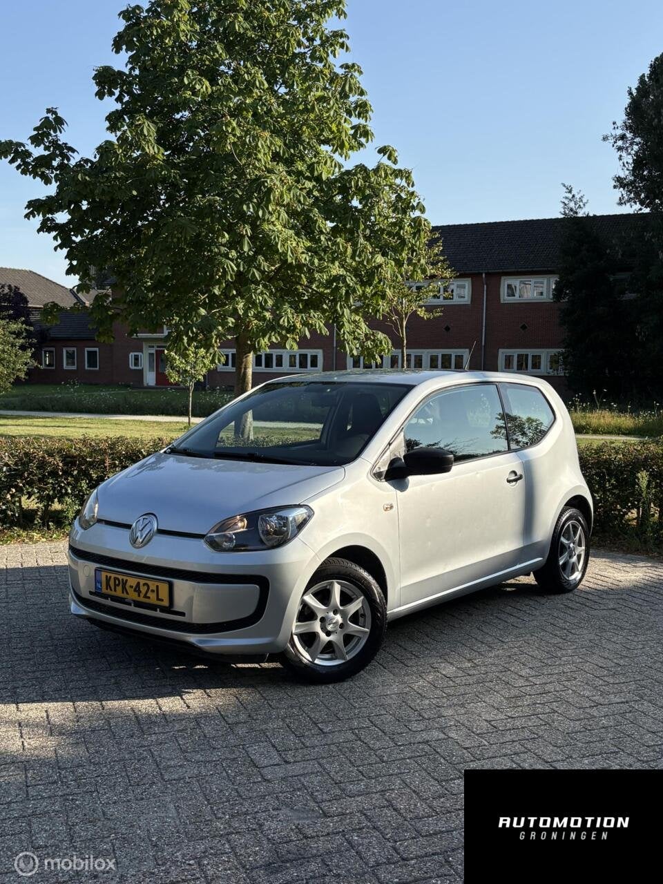 Volkswagen Up! 1.0 take up! AIRCO ELEK.RAMEN, Auto's, Volkswagen, Voorwielaandrijving, Euro 5, Gebruikt, Up!