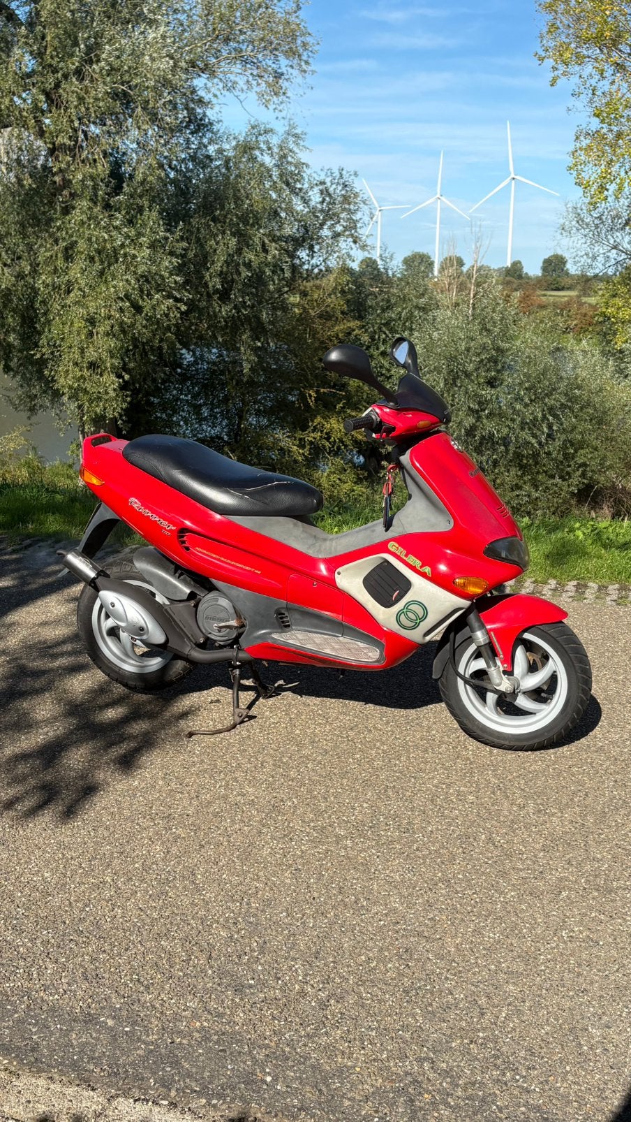Gilera Runner, Ophalen, Zo goed als nieuw