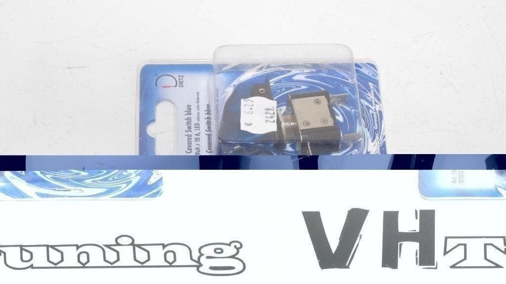 Dietz NOS switch bleu 12/24V 10A LED, Ophalen of Verzenden
