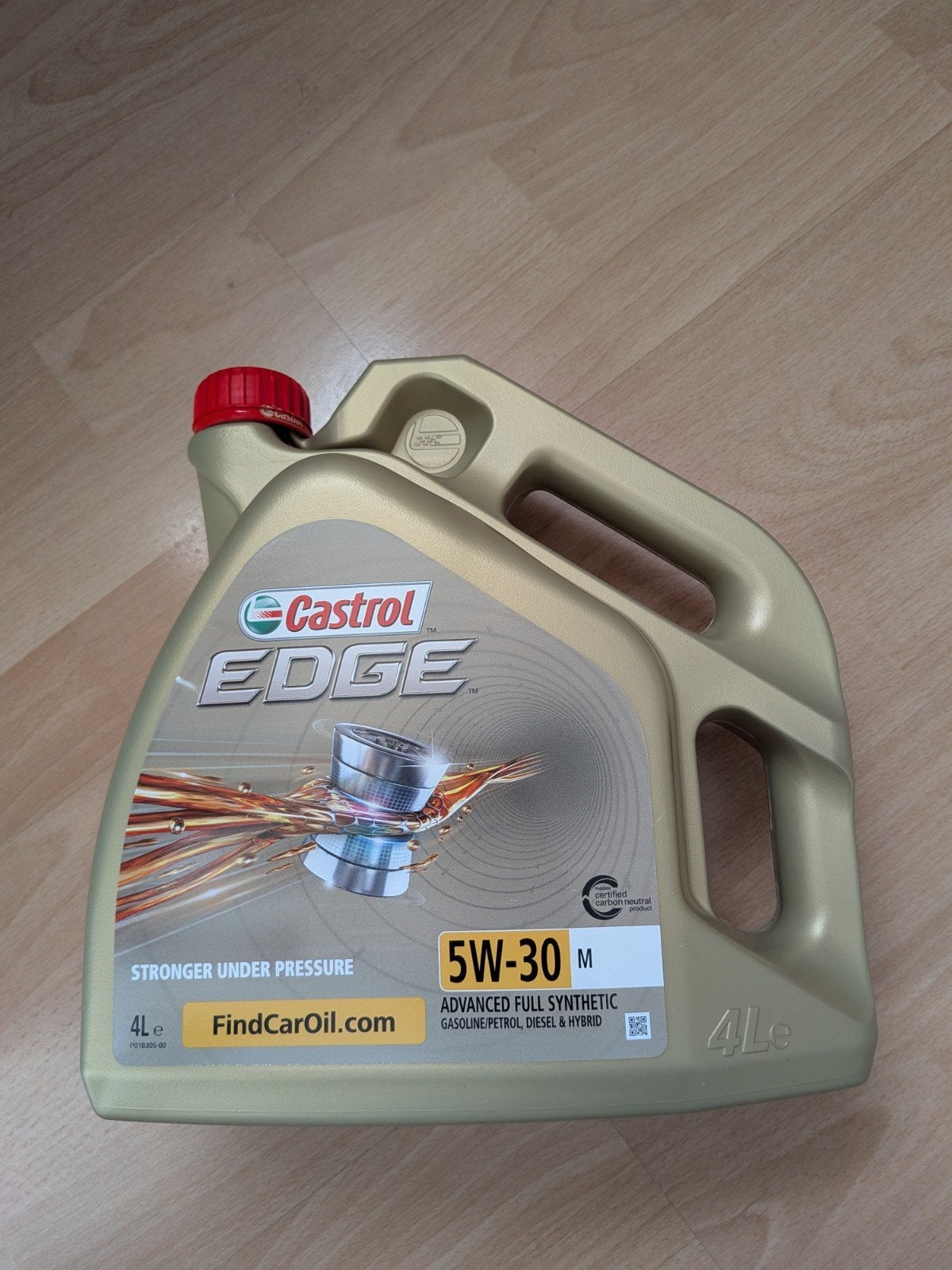 Castrol EDGE 5W-30 M Motorolie 4L - Synthetische, Ophalen of Verzenden, Nieuw, BMW