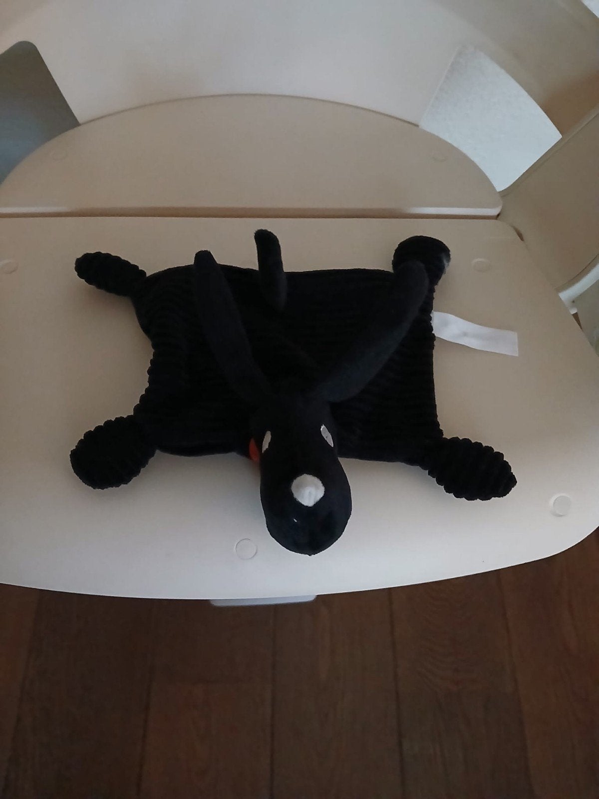 Takkie knuffeldoekje Fiep Westendorp., Gebruikt, Overige merken, Zwart, Wasbaar