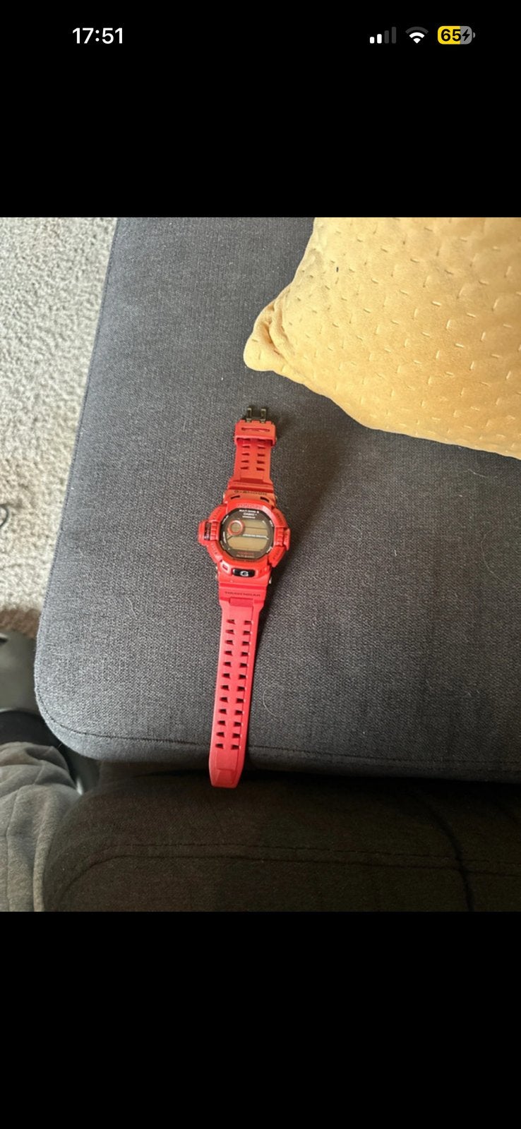G Shock Casio Riseman, Ophalen, Zo goed als nieuw, Staal, Casio
