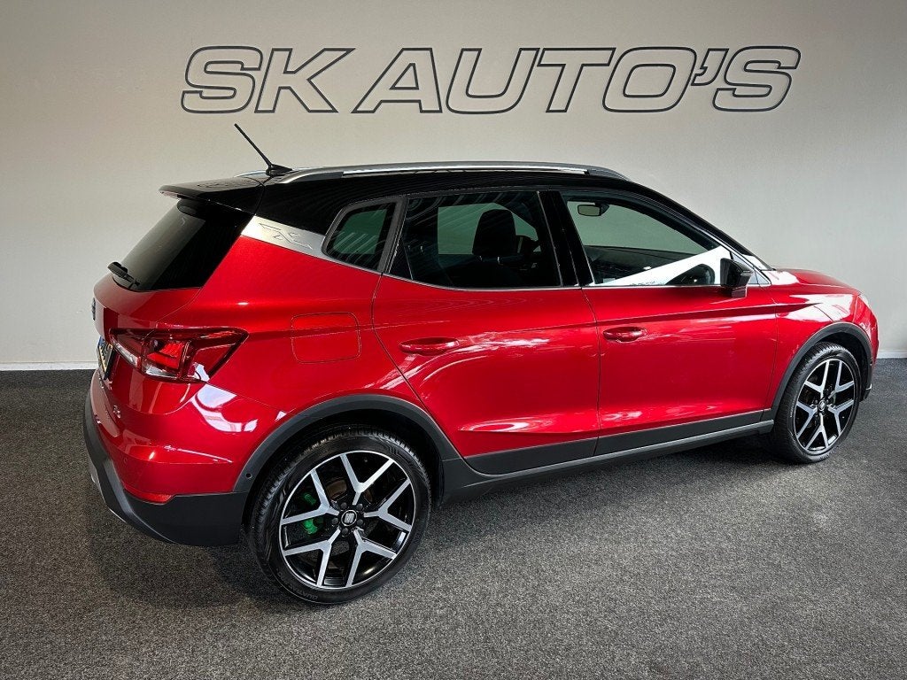 Seat ARONA 1.0 TSI FR B. INT. l NAP l ACC l AUTOMAAT l CAMER, Met garantie (alle), 116 pk, 49 €/maand, Origineel Nederlands