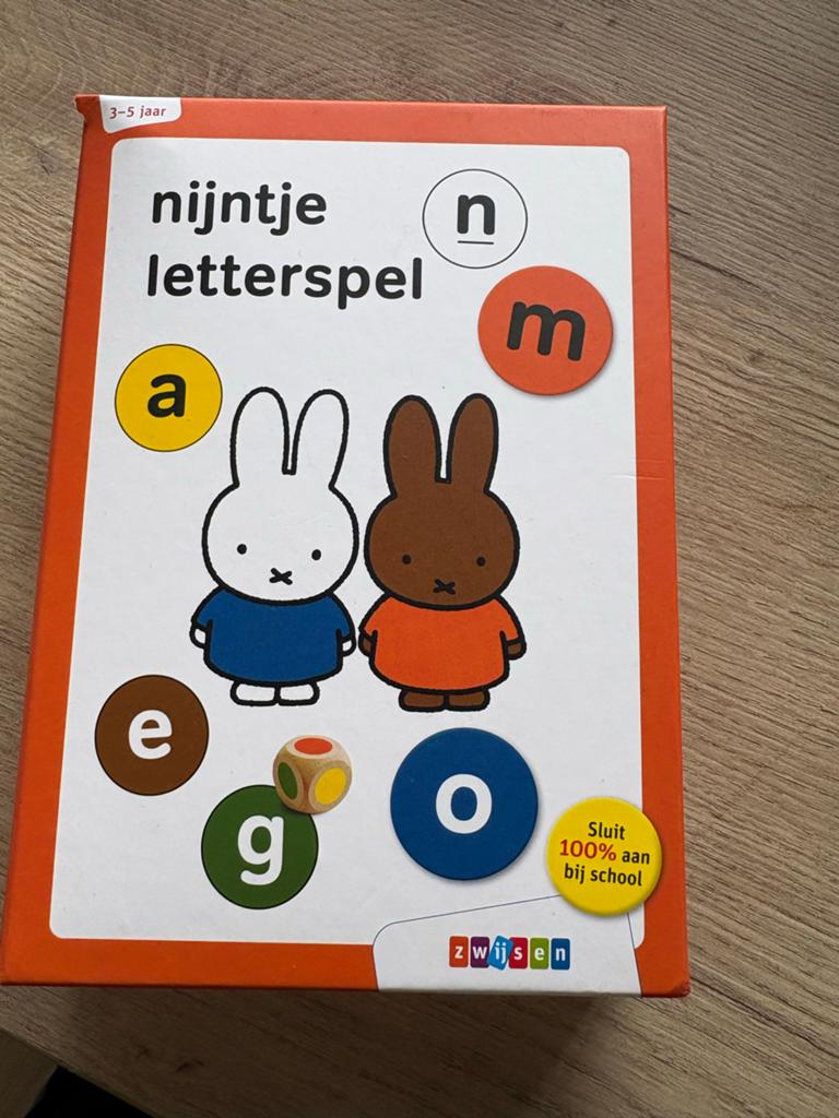 Nijntje Letterspel - Leer Spellen en Lezen (3-5 jaar), Ophalen of Verzenden, Zo goed als nieuw, Taal en Lezen