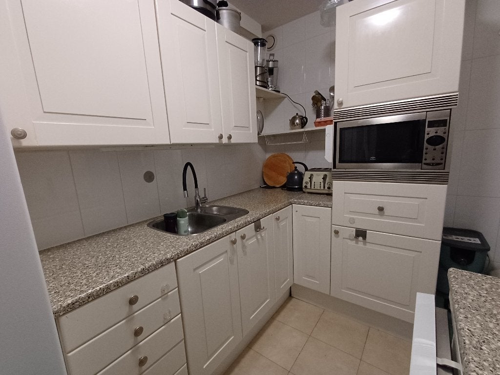Keuken wit, Ophalen, Gebruikt, Wit, Enkelwandige keuken