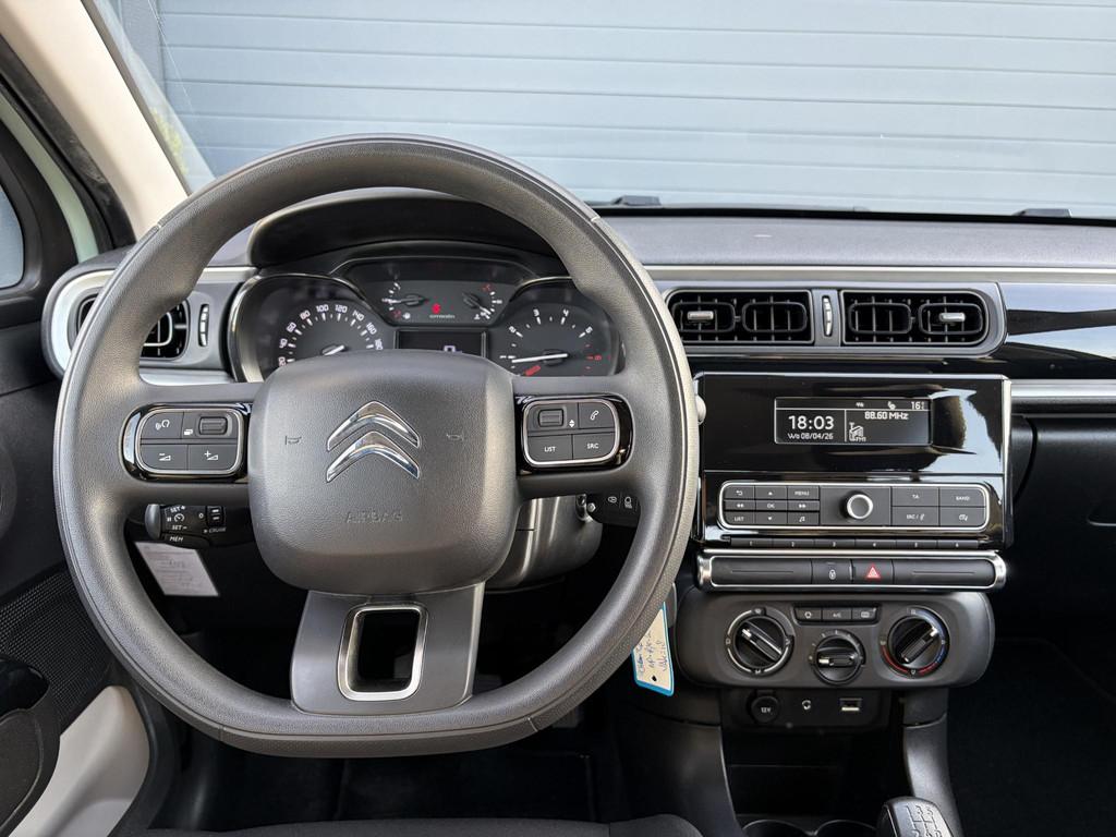 Citroen C3 1.2 PureTech Feel 2e Eigenaar,Airco,Cruise,Rijstr, Auto's, Citroën, Euro 6, 1199 cc, 82 pk, 450 kg