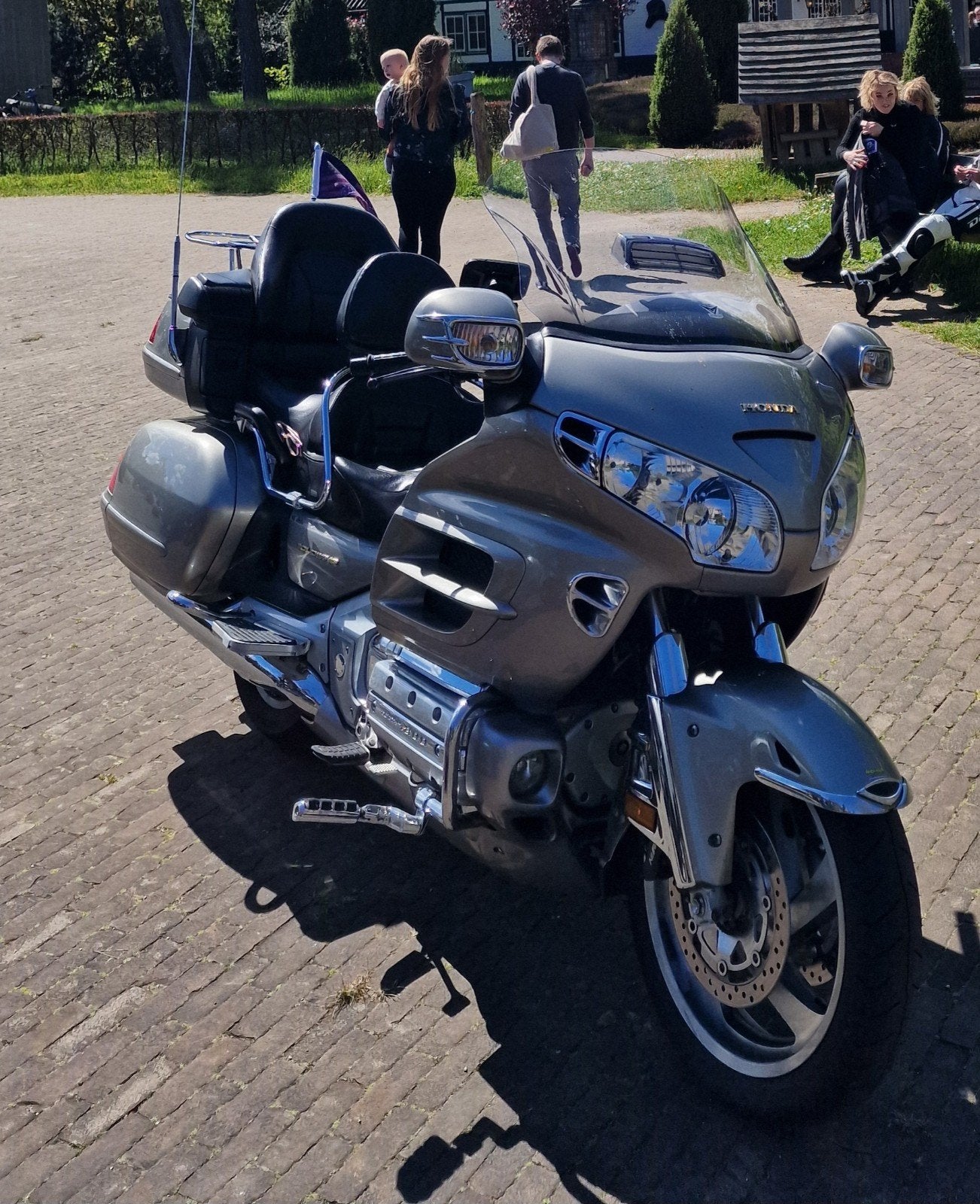 Honda GL1800 Goldwing (2003) - champagne, 4 cilinders, Toermotor, 1800 cc, Gebruikt