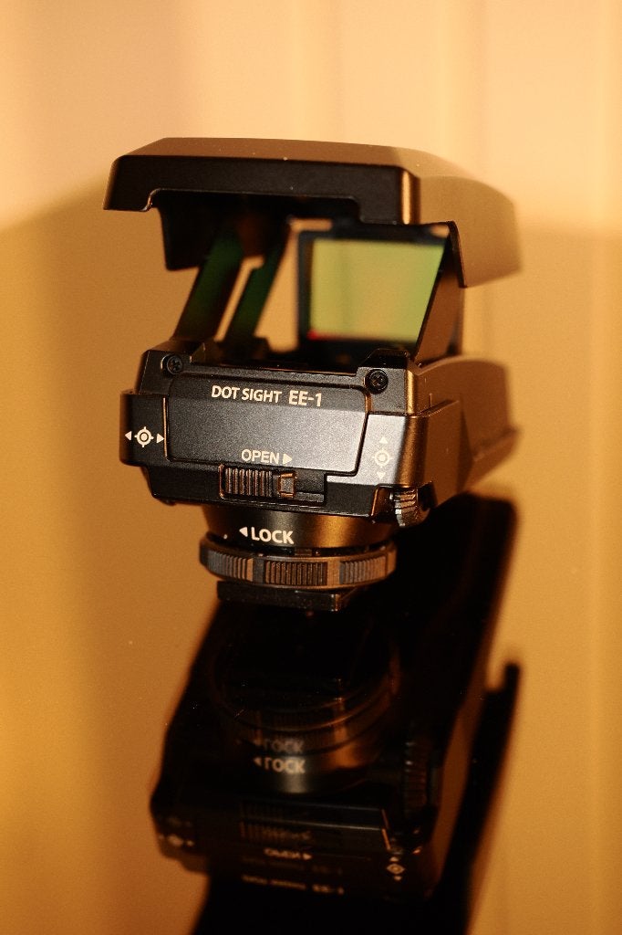 Olympus EE-1 dot sight, Ophalen of Verzenden, Zo goed als nieuw