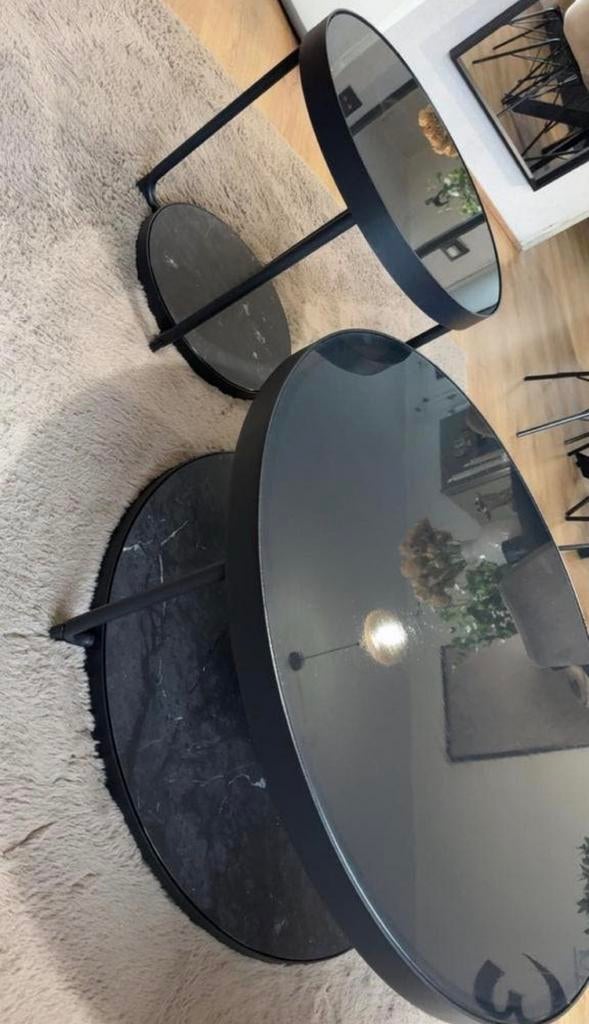 Ikea salon- en bijzettafel, Ophalen, Rond, 50 tot 100 cm, Minder dan 50 cm