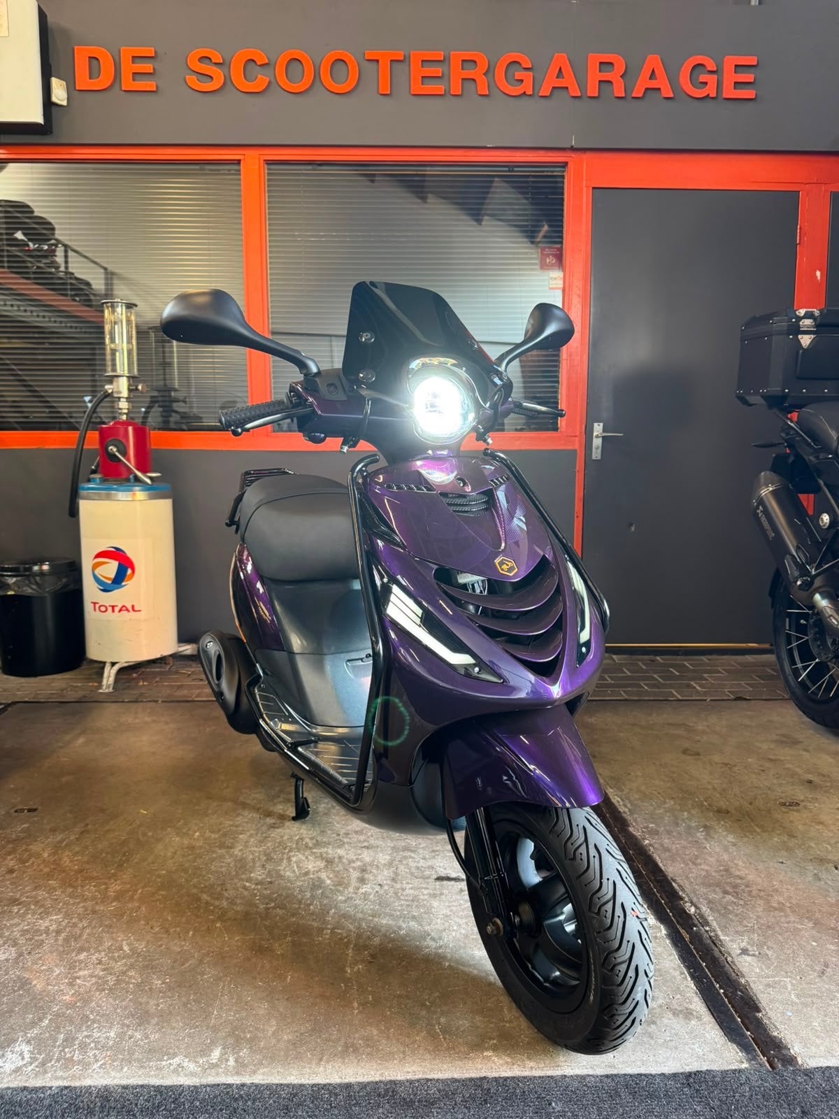 Piaggio Zip brom 45km SP e3 FULL Candy Purple Carbon 2017, Gebruikt, Piaggio, Piaggio, Maximaal 45 km/u