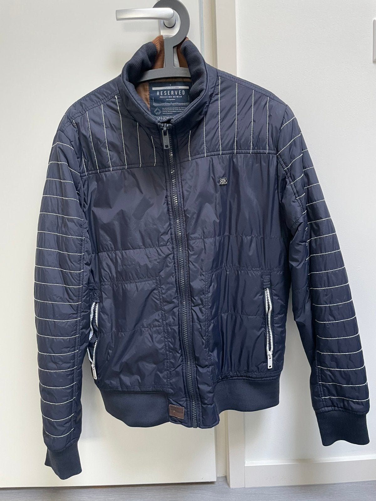 Winterjas heren, Ophalen of Verzenden, Gedragen, Maat 52/54 (L), Blauw