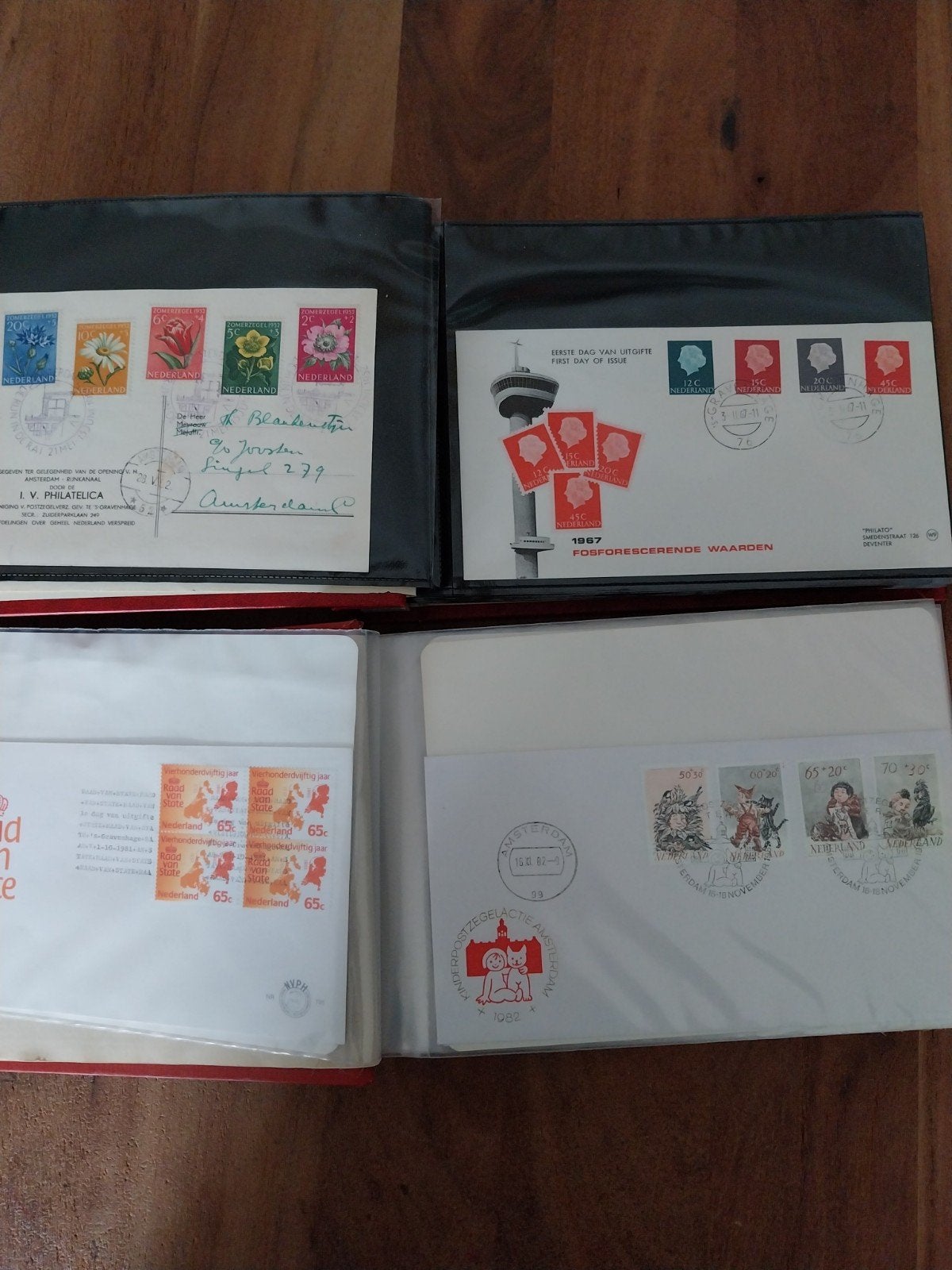 2 X PS 1 met afwijkende FDC's en wat briefen en kaarten., Ophalen of Verzenden, Nederland
