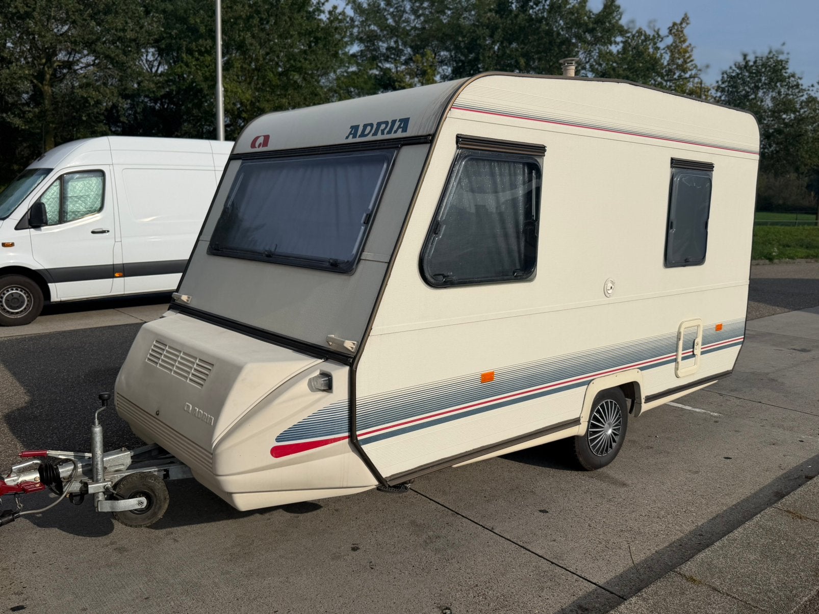 Adria Optima 1993 | NIEUWE STAAT |, Caravans en Kamperen, Rondzit, Particulier, Adria, Douche