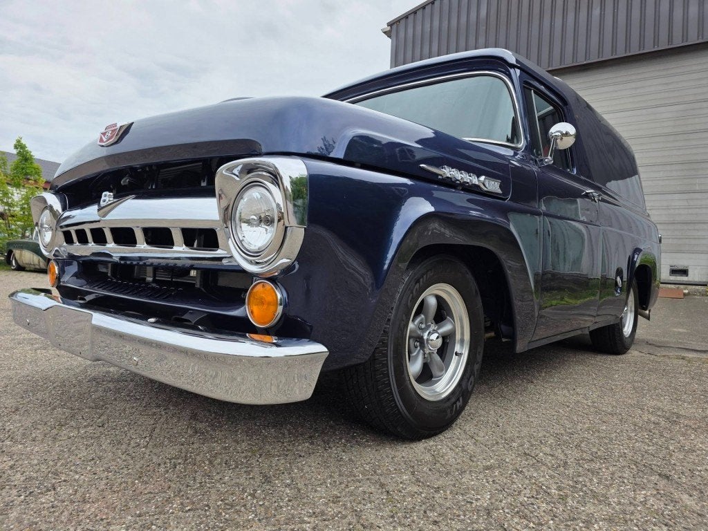 Ford usa F-100 panel van, Auto's, Ford Usa, Automaat, Overige modellen, Overige carrosserieën, Blauw