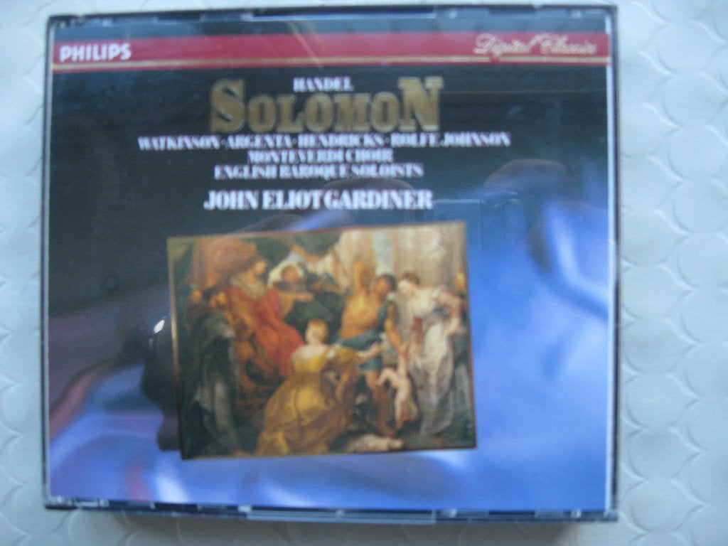 Händel, Solomon, Gardiner, Ophalen of Verzenden, Zo goed als nieuw, Oratorium, Barok