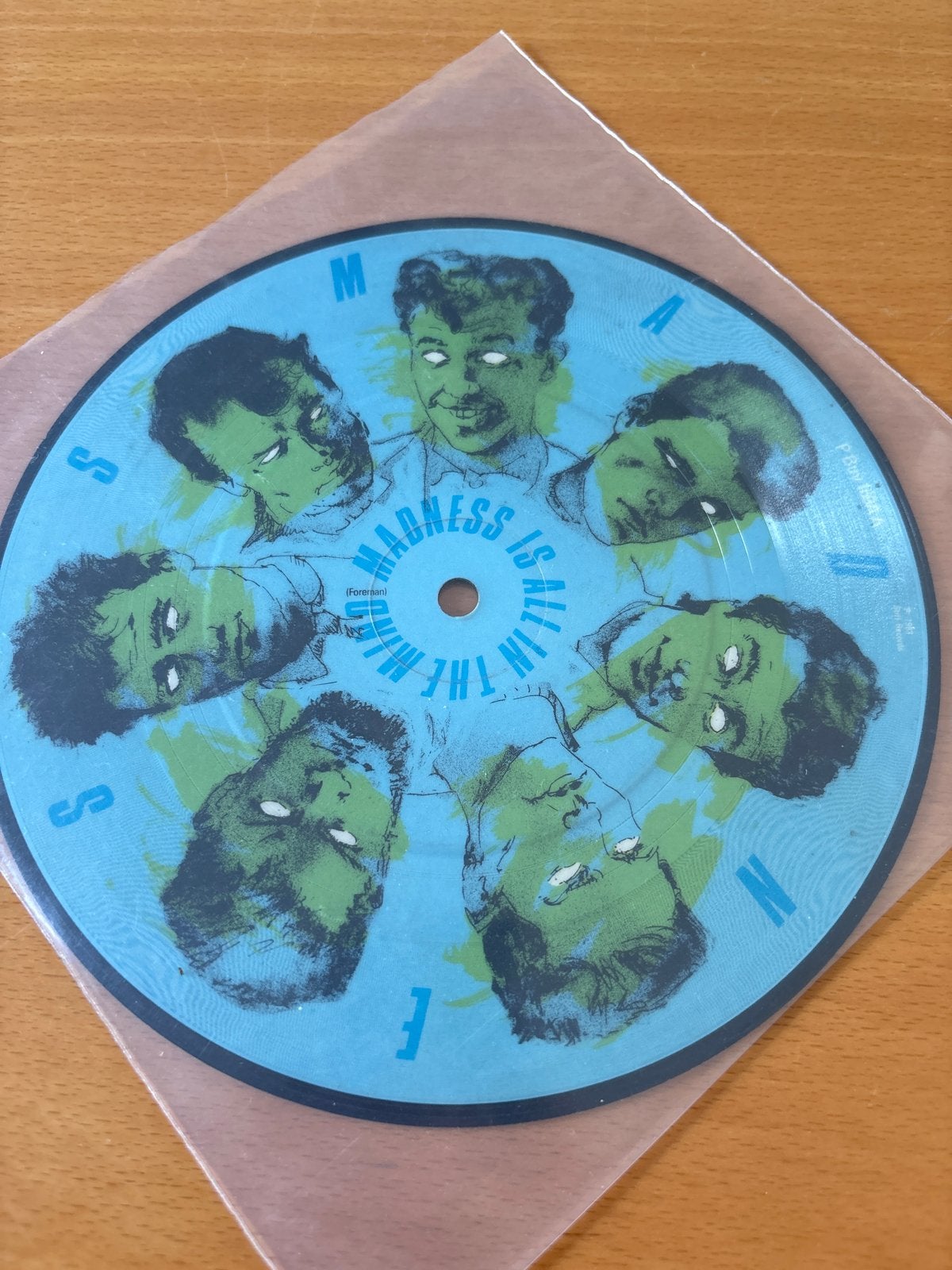 Madness - Tomorrow's Just Another Day / Madness Is All In Th, Gebruikt, 7 inch, Ophalen of Verzenden, Picture disc
