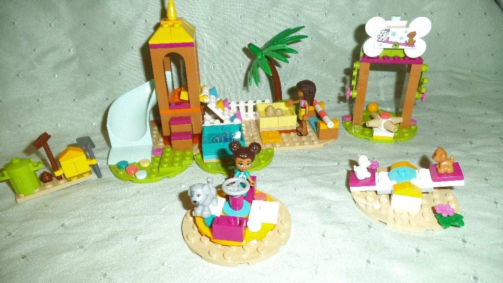 lego friends dierenspeelplaats, Gebruikt, Lego, Friends, Ophalen of Verzenden