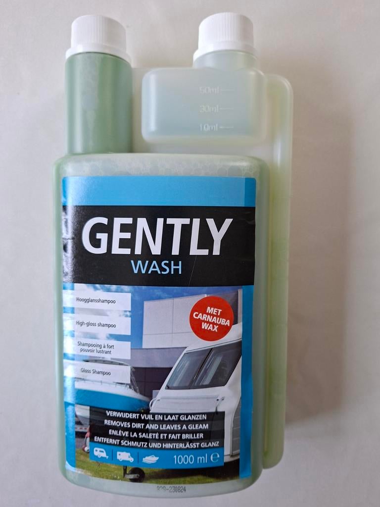 Gently Wash Hoogglansshampoo met Carnauba Wax 1000ml, Ophalen of Verzenden, Nieuw