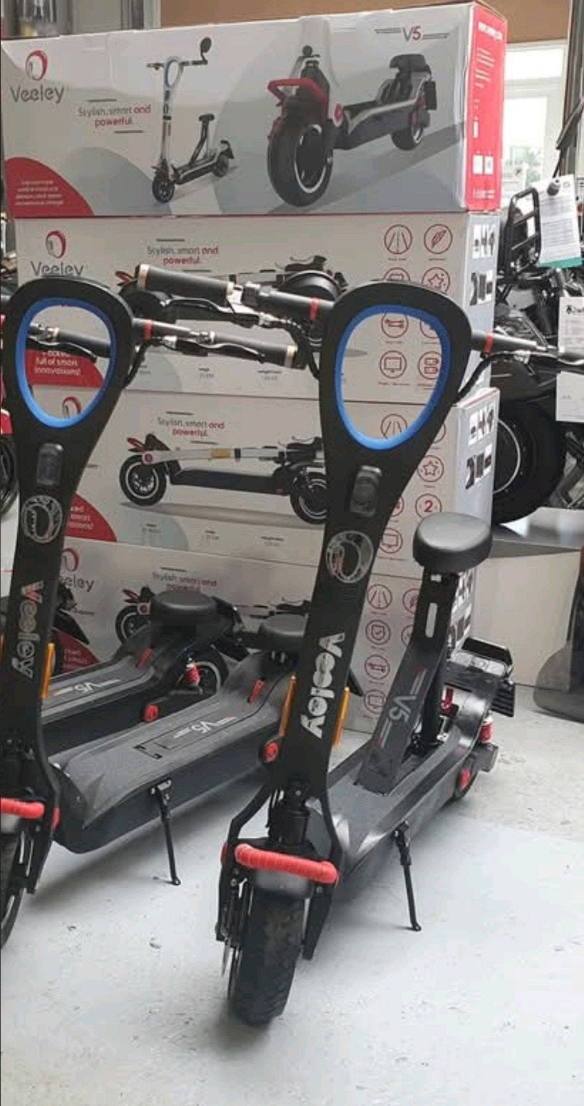 elektrische step Veeley v5 2025 Plus + kenteken, Ophalen, Nieuw, Elektrische step (E-scooter), Veeley v5