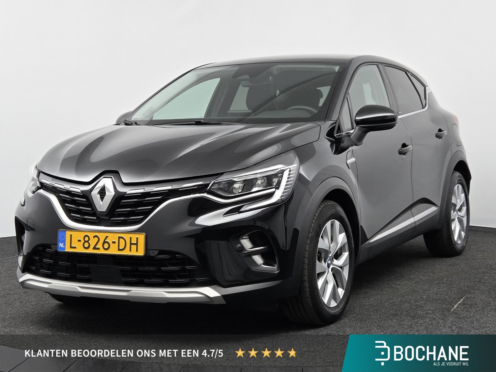 Renault Captur 1.6 E-Tech Plug-in Hybrid 160 Intens | Naviga, Auto's, Stof, Gebruikt, 4 cilinders, Met garantie (alle)