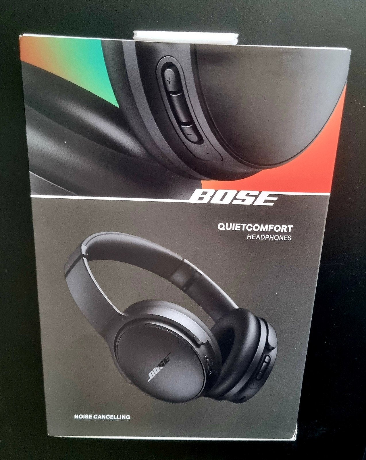 Bose QuietComfort Headphones 5V, Black, WW Zwart - Nieuw
