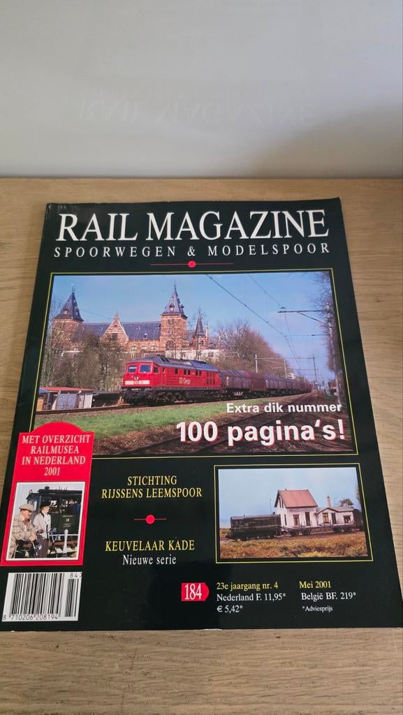 Rail Magazine Spoorwegen & Modelspoor Mei 2001, Ophalen of Verzenden, Overige typen