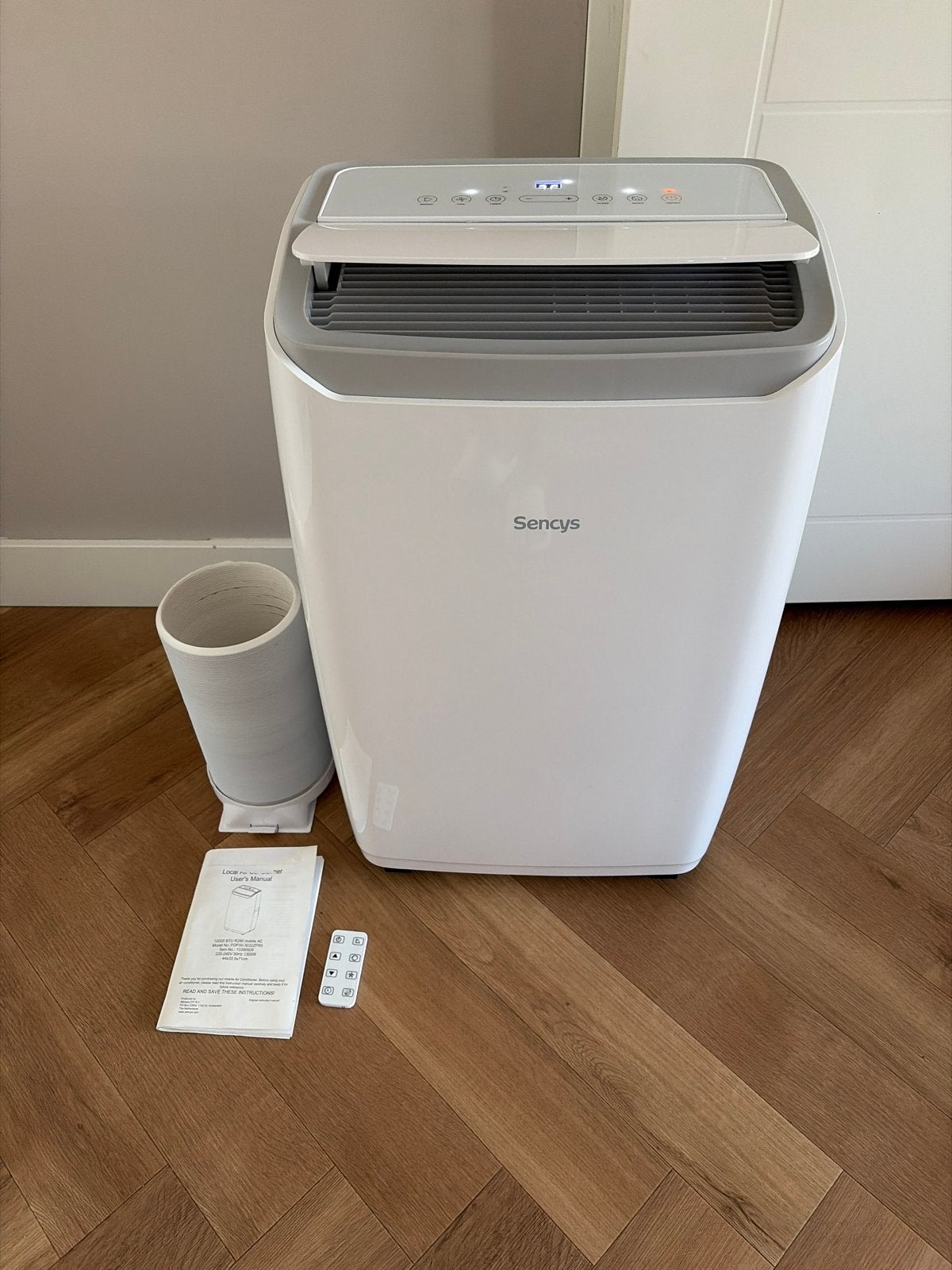Sencys Mobiele Airco - 12000 BTU - Ijskoud!, Ophalen, Timer, 3 snelheden of meer, Zo goed als nieuw