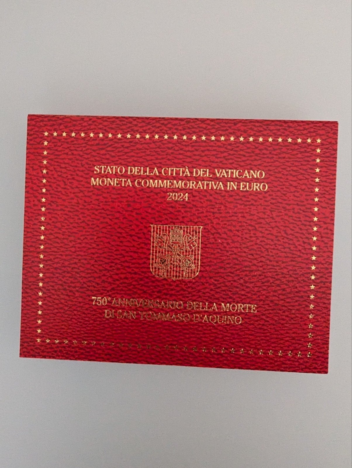 Vaticaanstad 2 Euro  2024 - Thomas van Aquino, Ophalen of Verzenden, Vaticaanstad, 2 euro, Losse munt