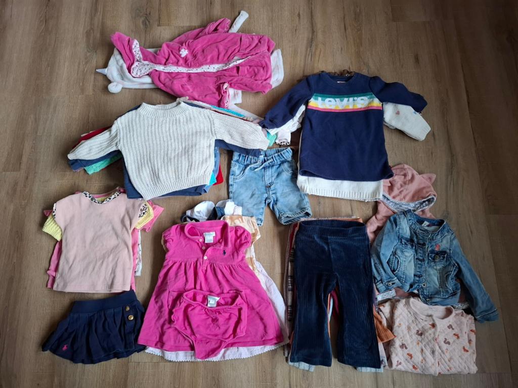 Kleding pakket meisje maat 74/80, Ophalen of Verzenden, Gebruikt, Maat 74