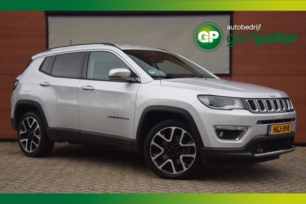 Jeep Compass 4xe 190 Hyb. Ltd LE, Auto's, Automaat, Leder en Stof, Bedrijf, Vierwielaandrijving