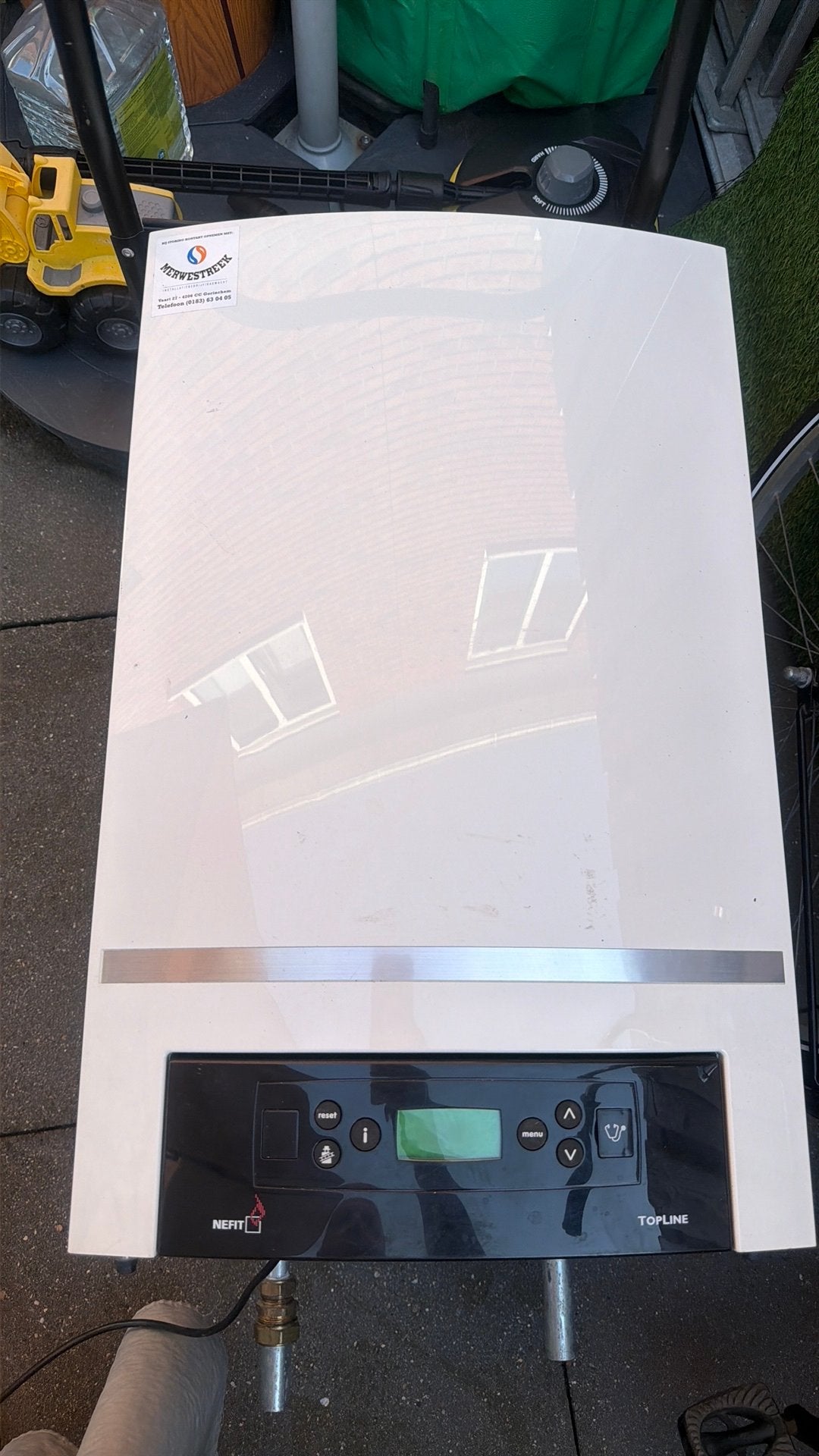 nefit trendline hrc25/cw4 Ketel werkt nog goed, Doe-het-zelf en Verbouw, Geisers en Boilers, Minder dan 20 liter, Boiler, Ophalen of Verzenden