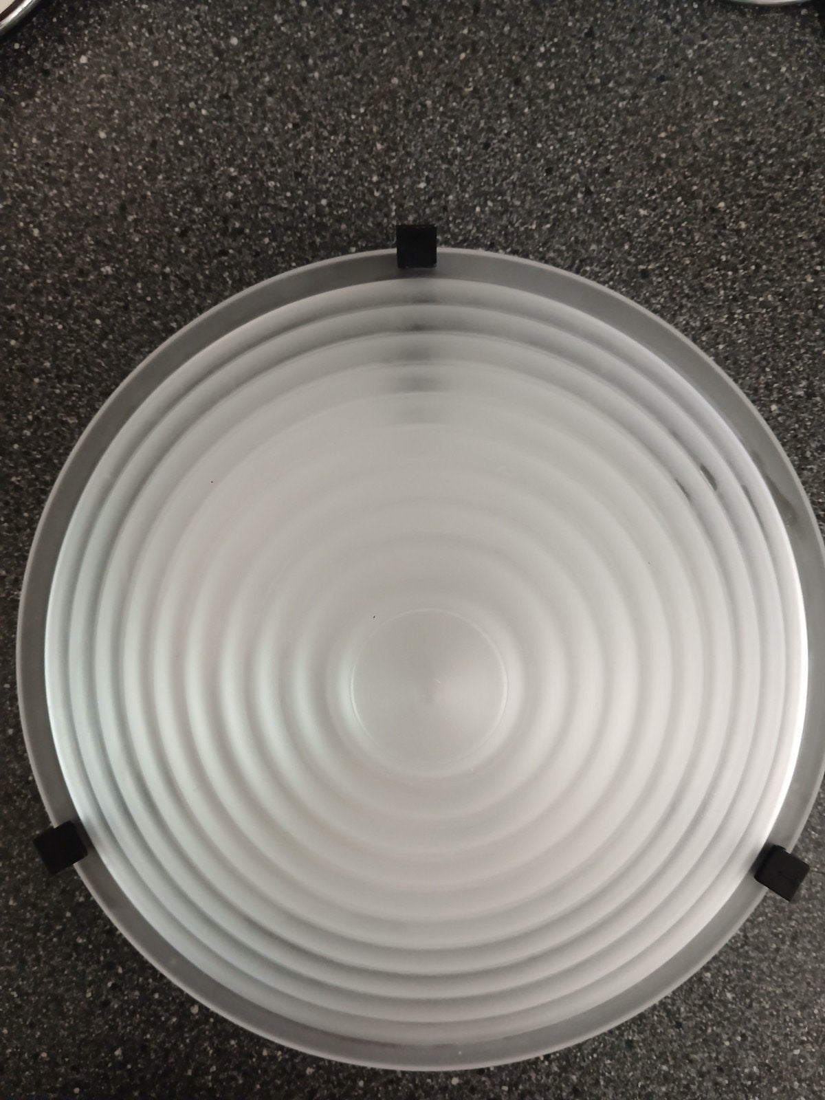Plafonnière  van melkglas, Ophalen of Verzenden, Zo goed als nieuw