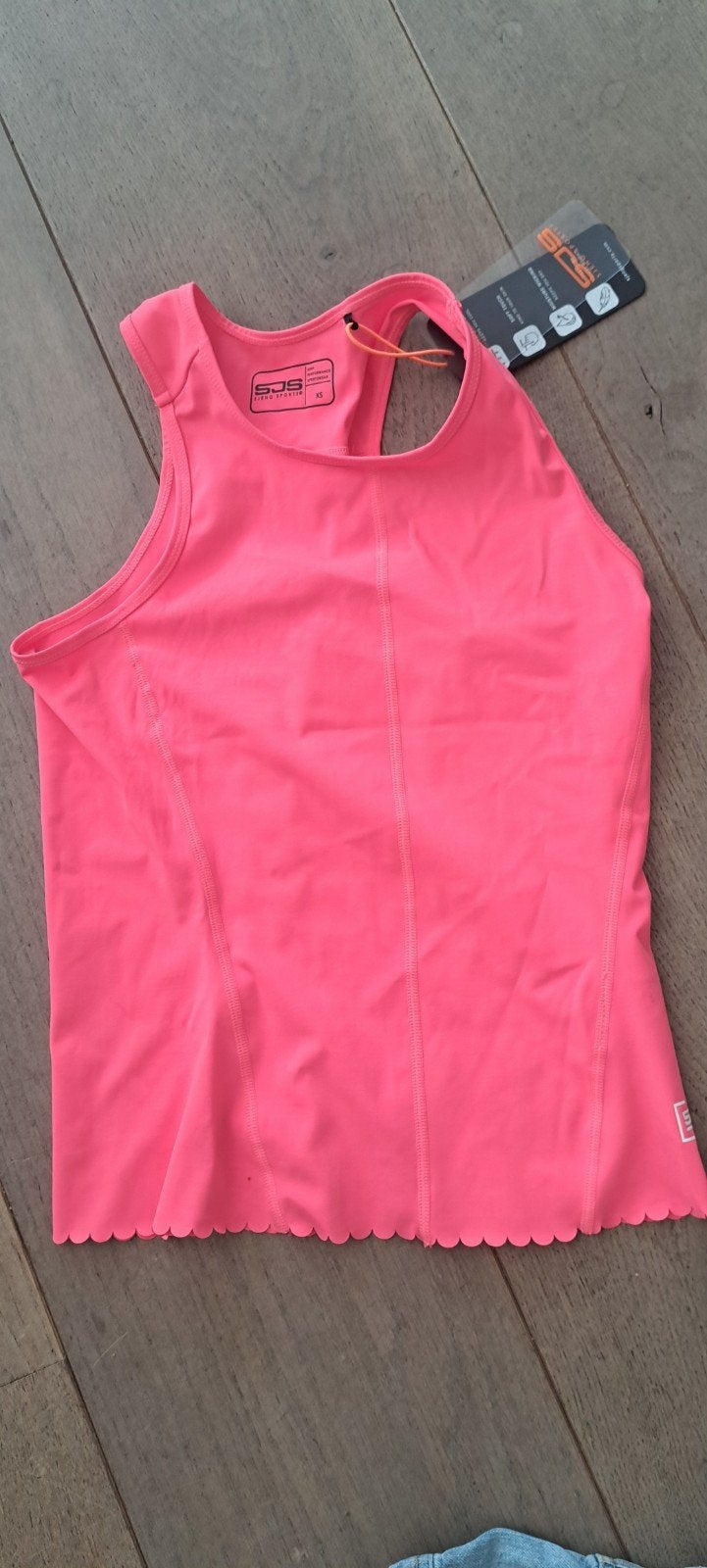 Roze tanktop tennis Sjeng mt xs nieuw, Sjeng, Nieuw, Ophalen of Verzenden, Maat 34 (XS) of kleiner