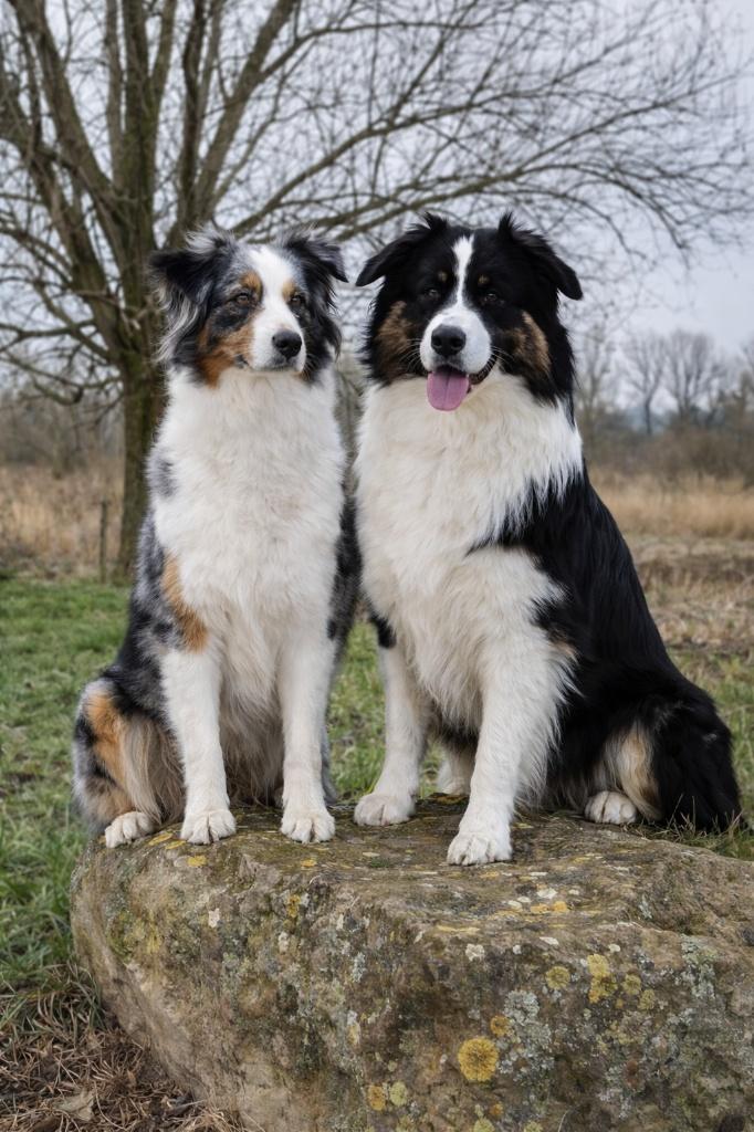 Australian Shepherd pups met stamboom, Dieren en Toebehoren, Honden | Herdershonden en Veedrijvers, Parvo, 8 tot 15 weken, Meerdere