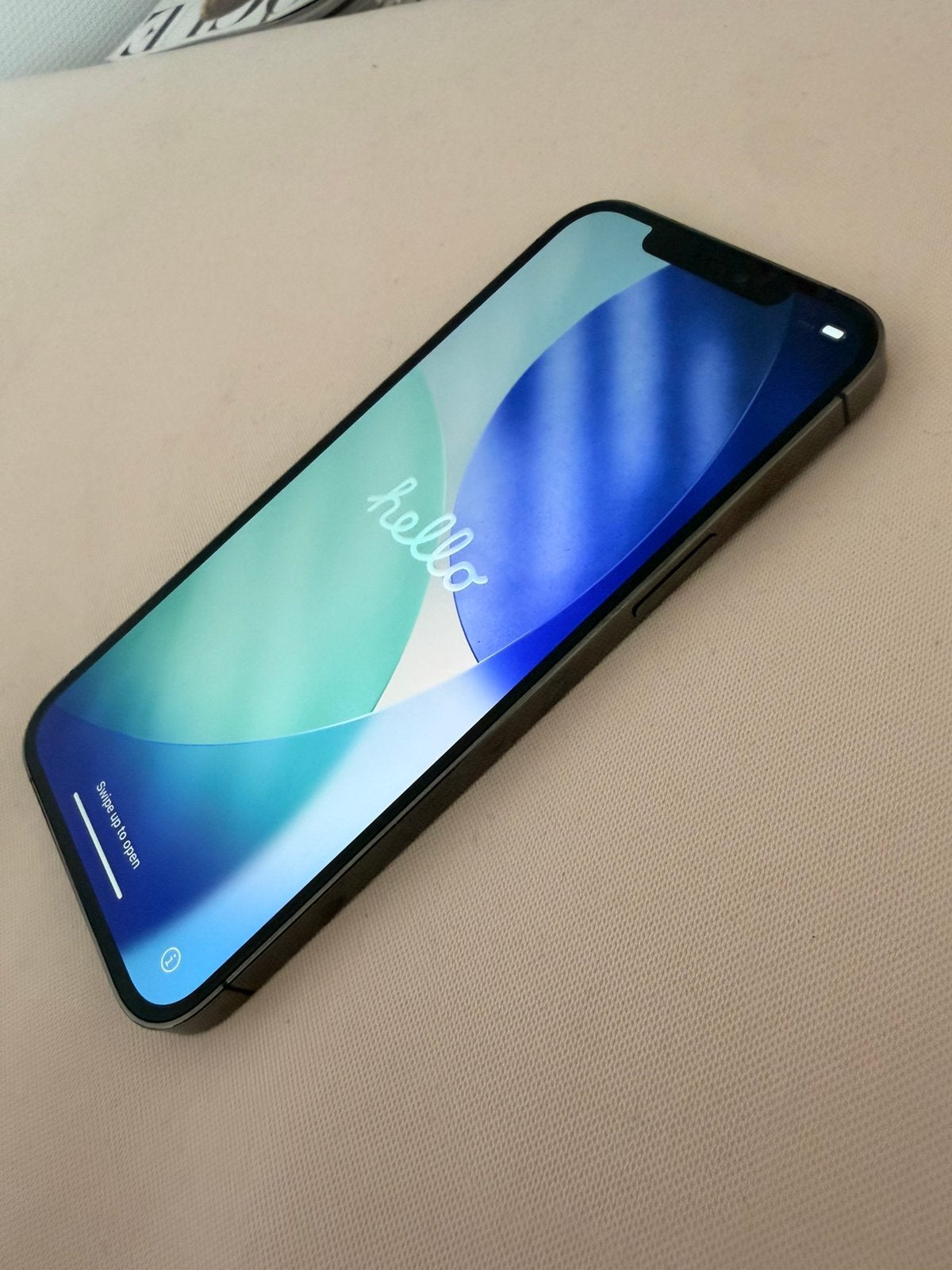 Zgan iPhone 12 pro max space grey 128gb, Ophalen, 128 GB, IPhone 12 Pro Max, Zo goed als nieuw
