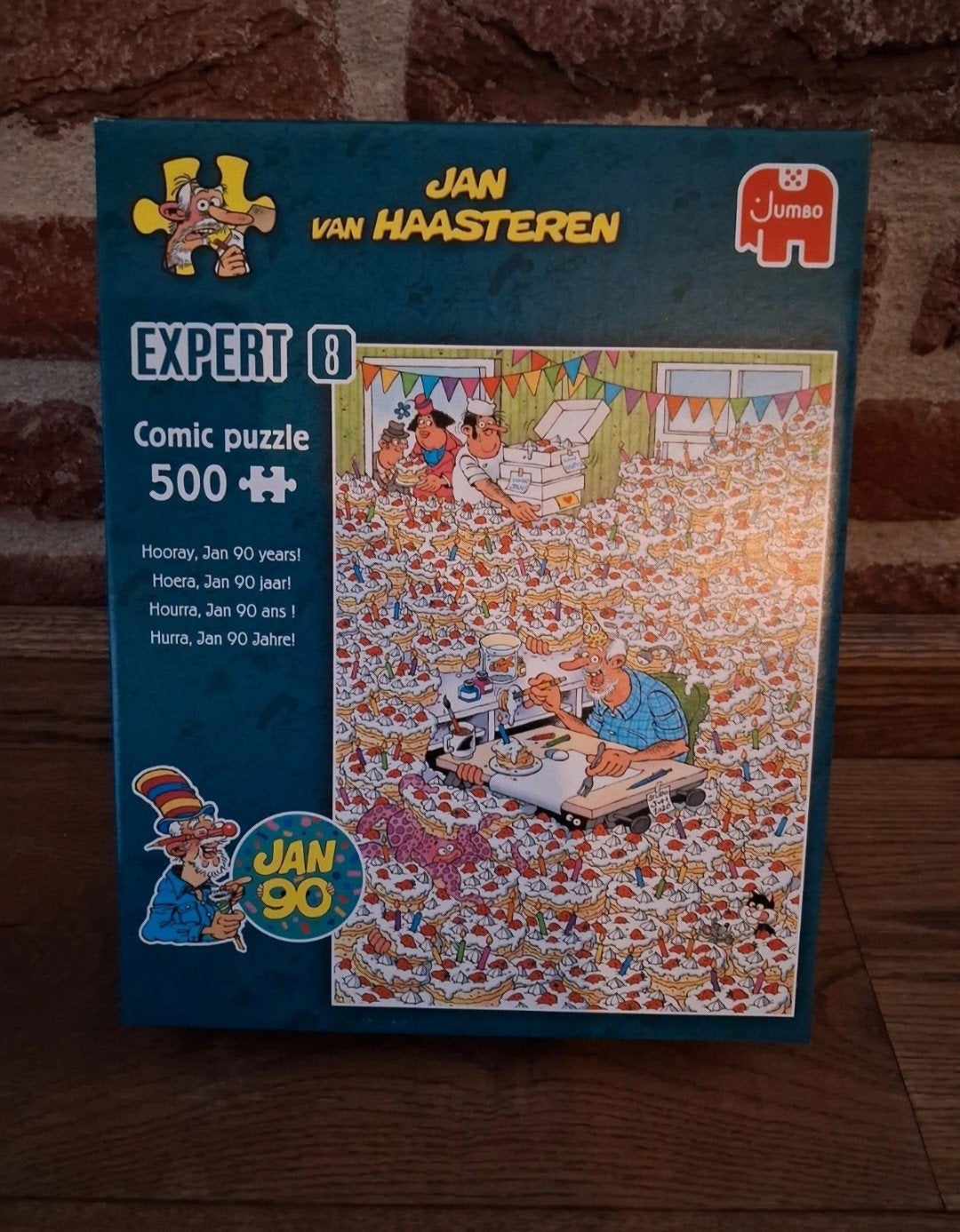 Jan van Haasteren Expert 8 - Comic Puzzel 500 stukjes NIEUW, Ophalen of Verzenden, 500 t/m 1500 stukjes, Nieuw, Legpuzzel