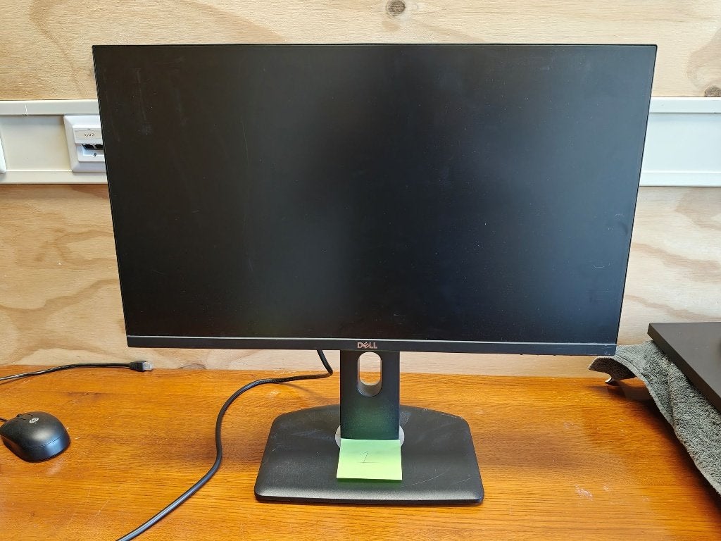 Dell P2422H (met standaard) Zwart, Ophalen, Dell, Gebruikt, IPS