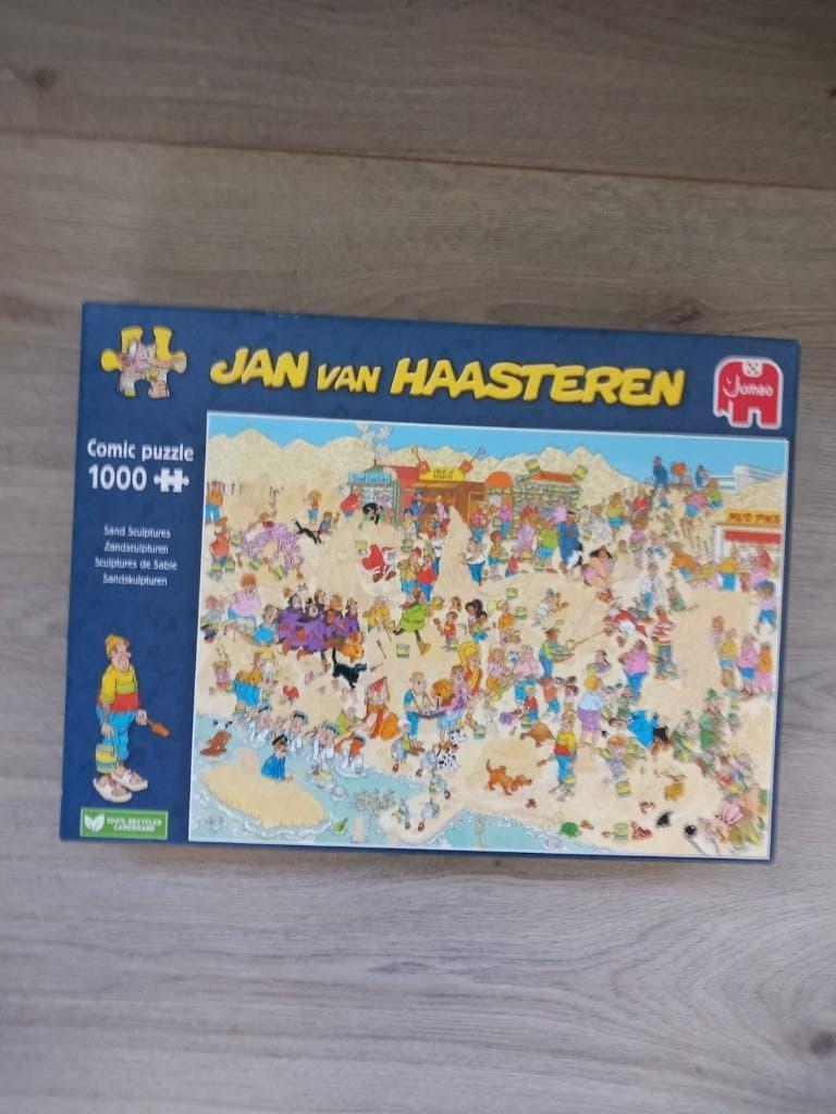 Jan van Haasteren puzzel, 1000 stukjes, Ophalen of Verzenden, 500 t/m 1500 stukjes, Zo goed als nieuw, Legpuzzel