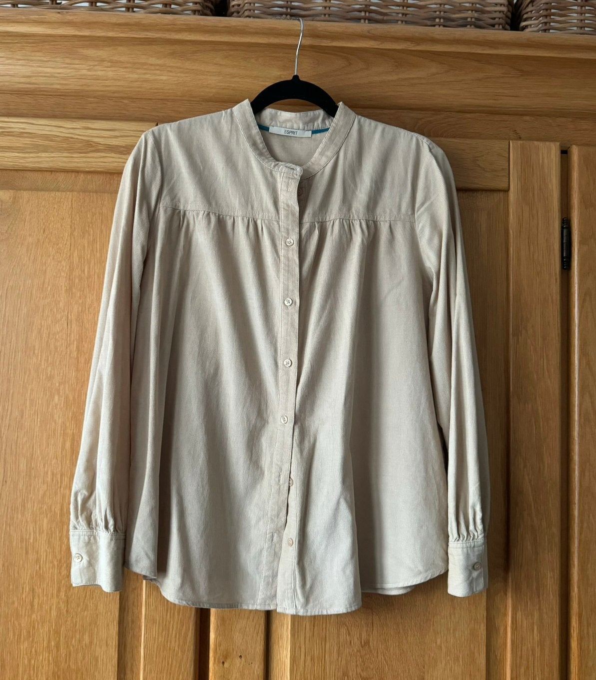 Dames Esprit blouse beige | maat M, Ophalen of Verzenden, Zo goed als nieuw, Maat 38/40 (M), Beige
