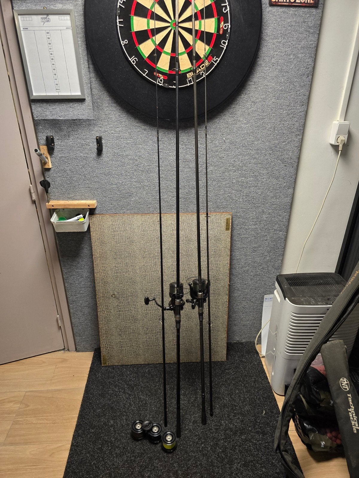 2x Fox Warrior 12ft 3lb, Watersport en Boten, Hengelsport | Karpervissen, Ophalen, Zo goed als nieuw, Werphengel