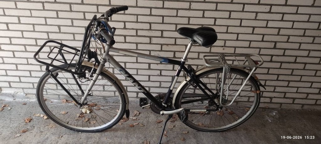 Giant heren fiets te koop maat M, Ophalen, Minder dan 10 versnellingen, Gebruikt, Velgrem