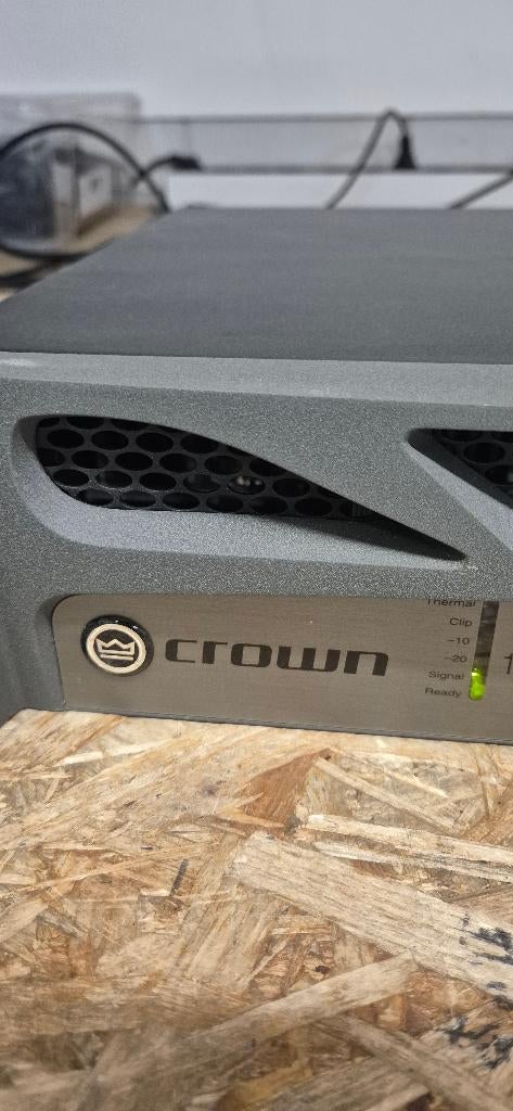 Crown 1002 XTI 2 kanaals versterker/amplifier - 2x 500W, Overige merken, Crown, Van Hennaertweg 6, Ophalen of Verzenden