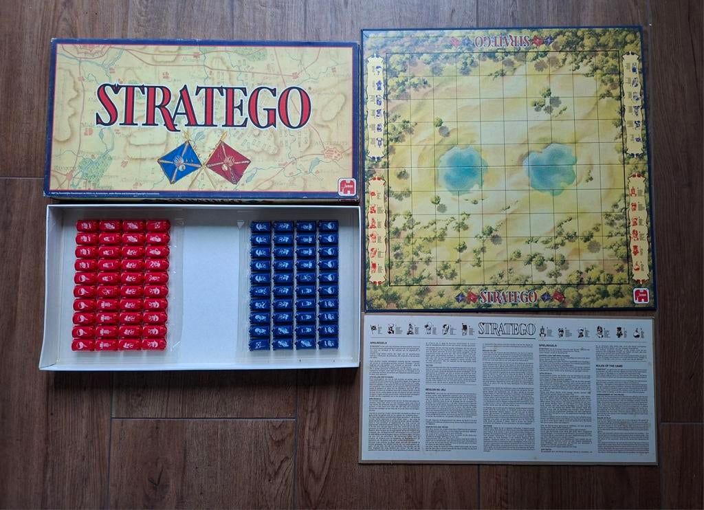 Stratego spel compleet, Ophalen of Verzenden, Zo goed als nieuw