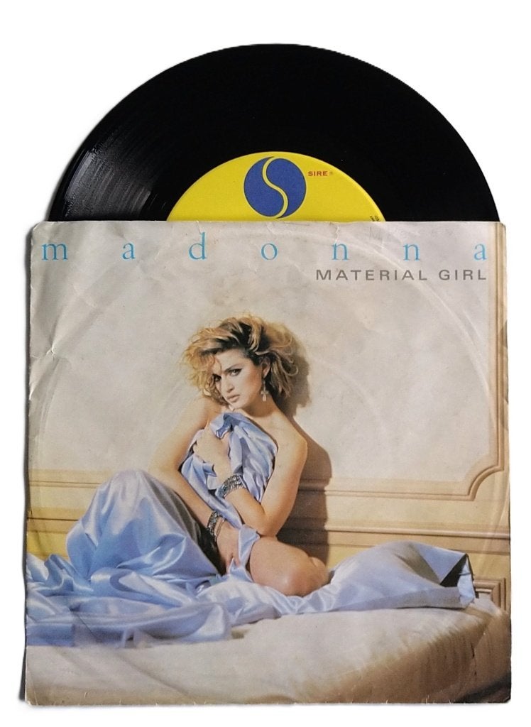 Madonna - Material girl, Cd's en Dvd's, Verzenden, Zo goed als nieuw, 7 inch, Pop