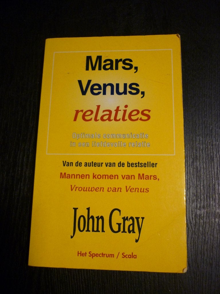 Mars Venus realties - John Gray, Ophalen of Verzenden, Zo goed als nieuw, John Gray